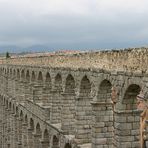 Der römische Aquädukt von Segovia, Spanien