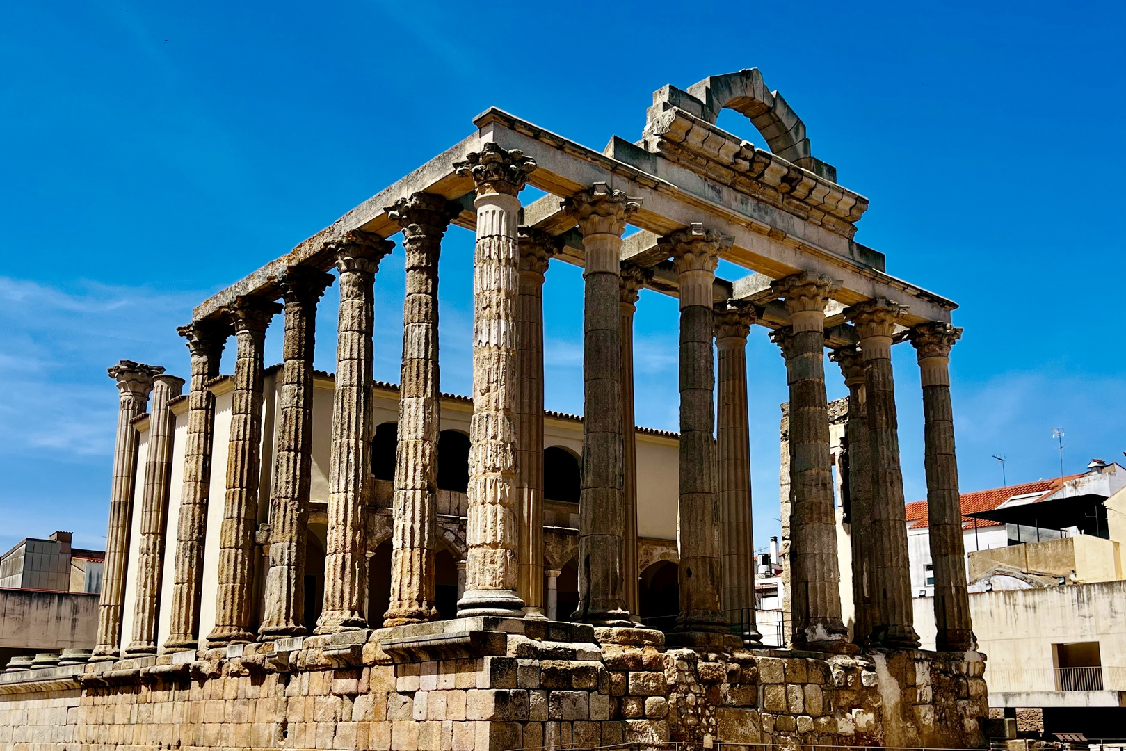 Der römische Diana Tempel....