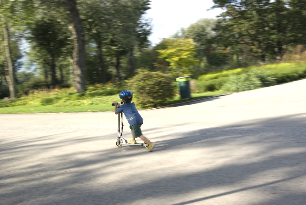 Der Rollerjunge