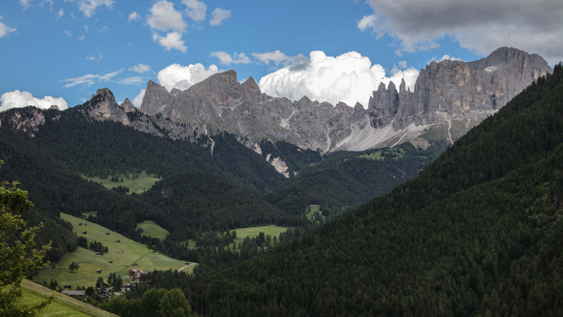 Der Rosengarten....