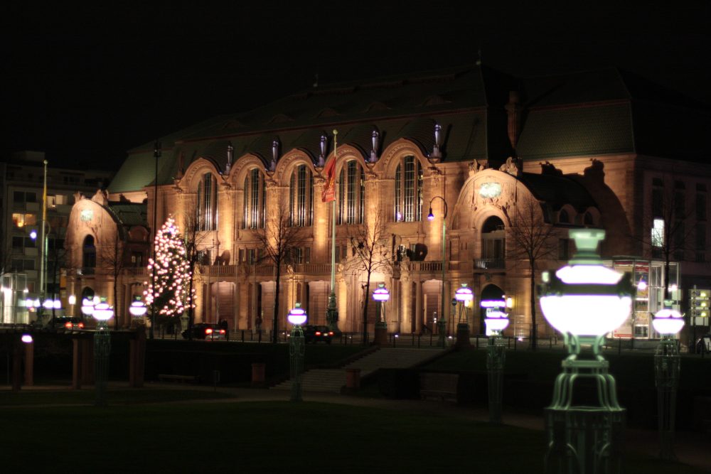 Der Rosengarten in Mannheim