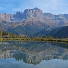 Der Rosengarten und sein Spiegelbild