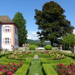 Der Rosengarten von Schloss Bürgeln