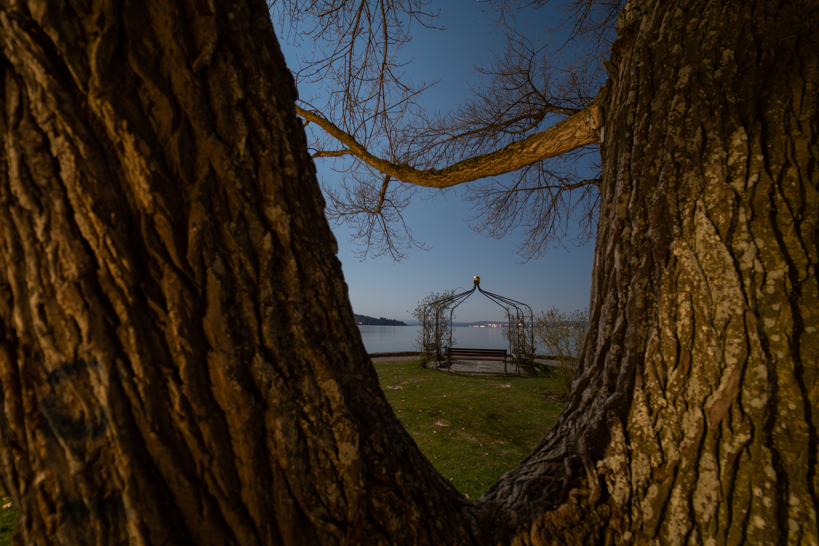 Der Rosenpavillon am Ammersee