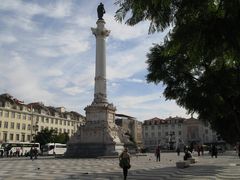 Der Rossio in Lisboa