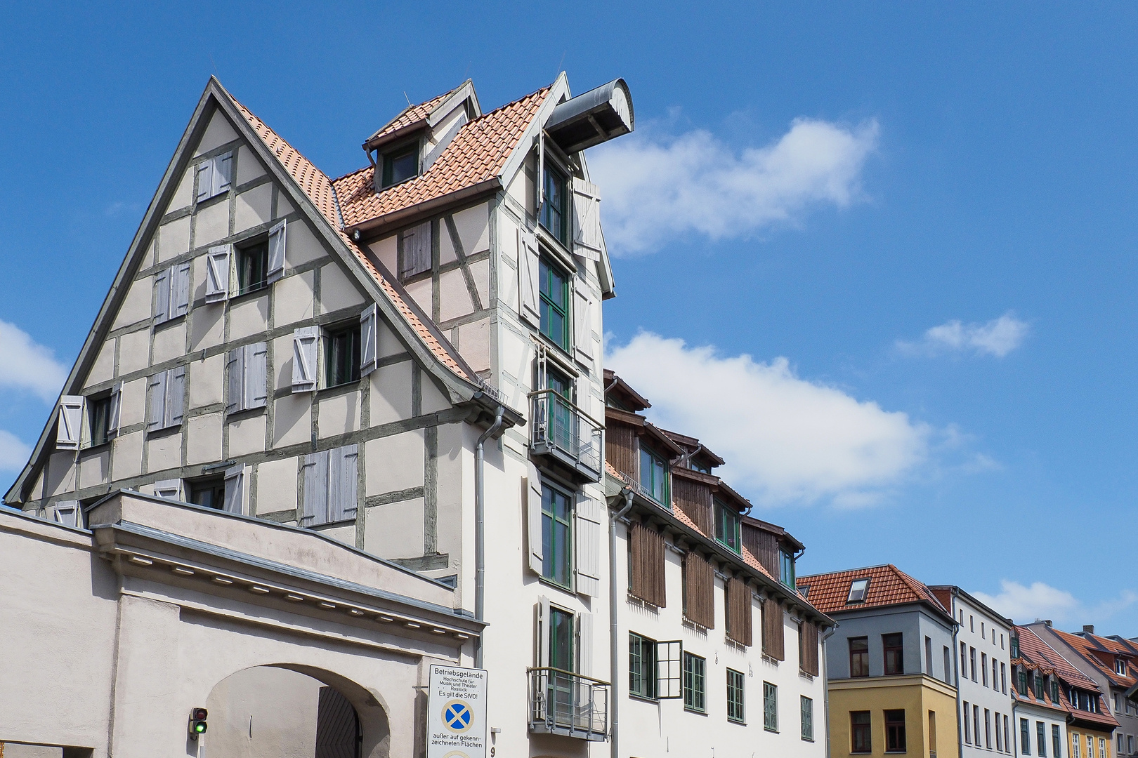 Der Rostocker Speicher beim St.-Katharinenstift