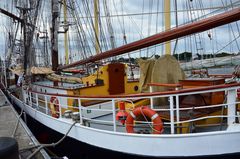 Der Rostocker Stadthafen während der Hanse Sail 2013