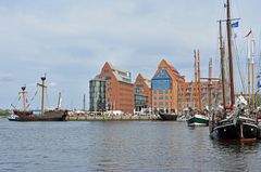 Der Rostocker Stadthafen zur Hanse Sail 2019