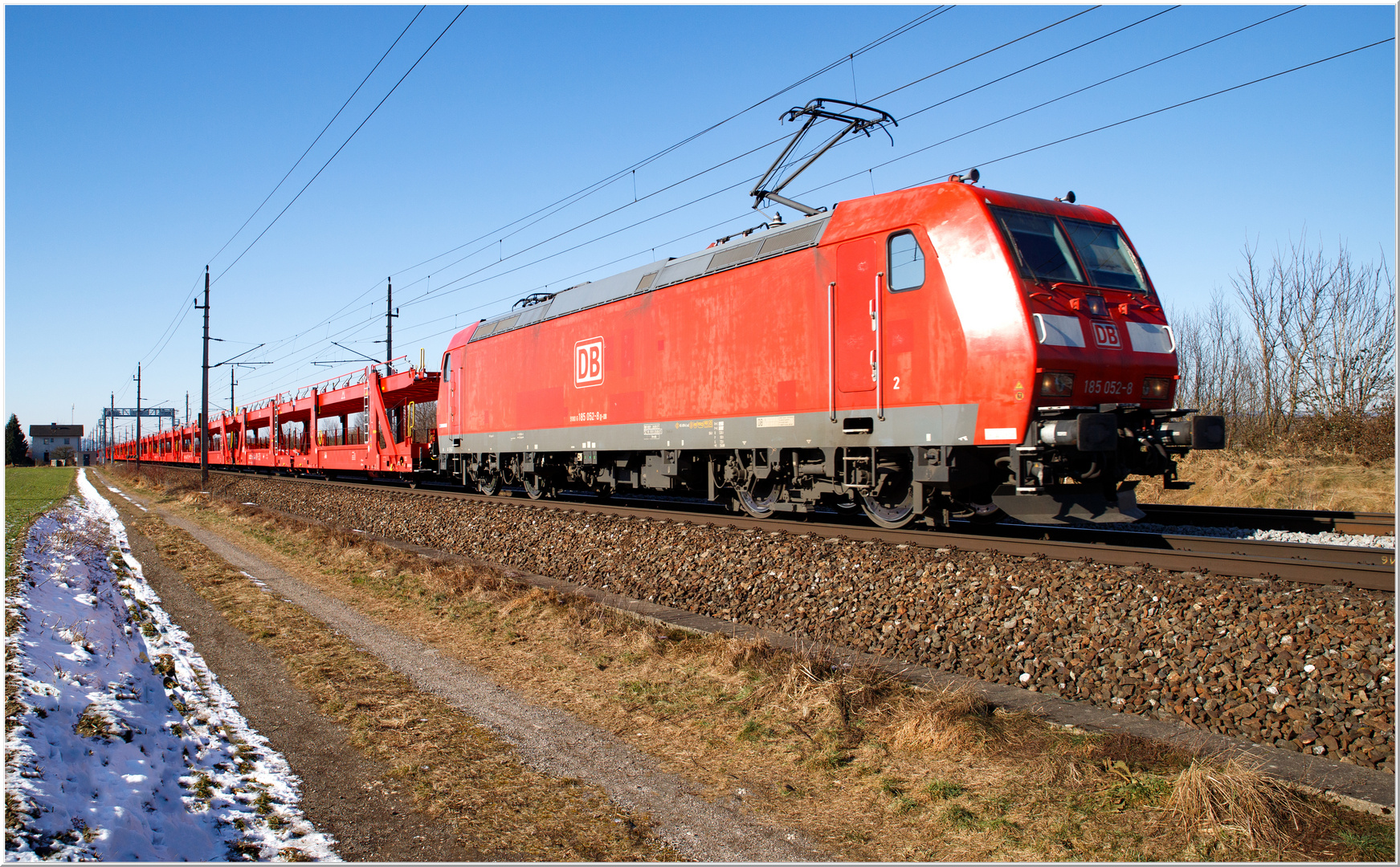 Der Rote Baron auf der Schiene