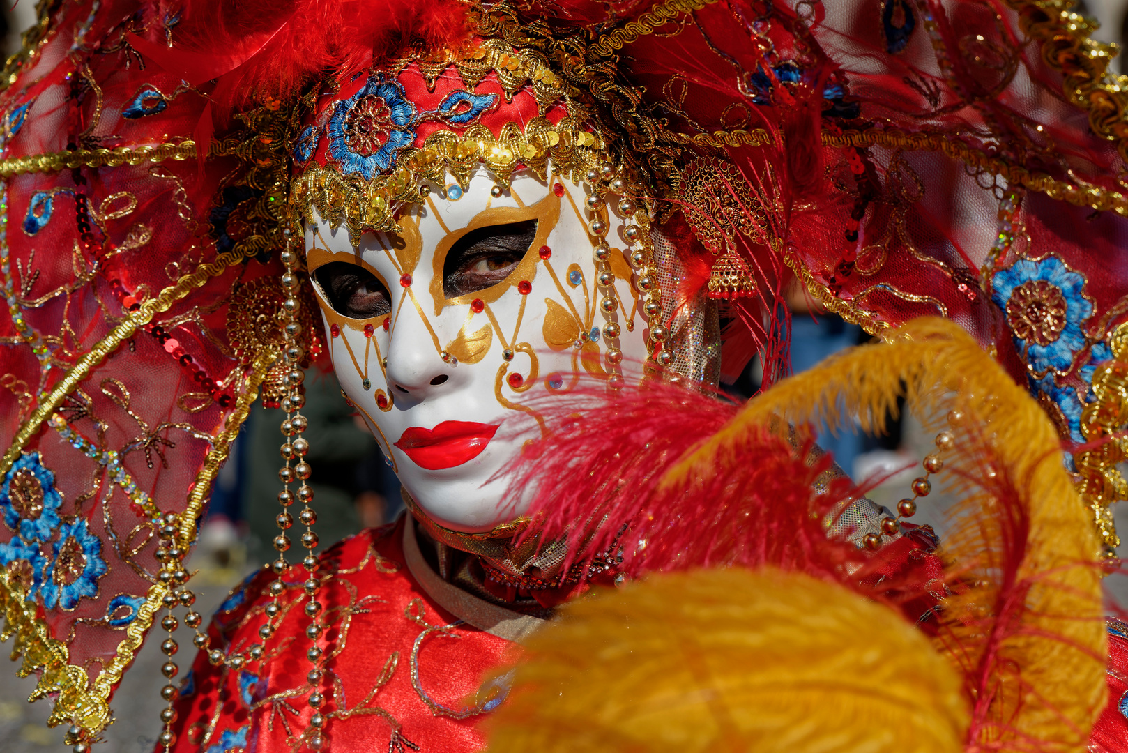 Der rote Drache, carnevale di venezia, Karneval von Venedig/Italien