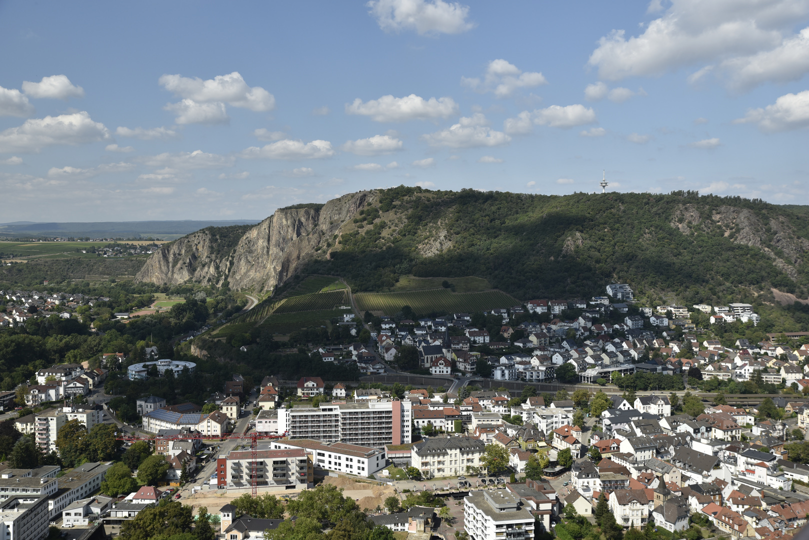 Der Rote Fels in Bad Münster am Stein