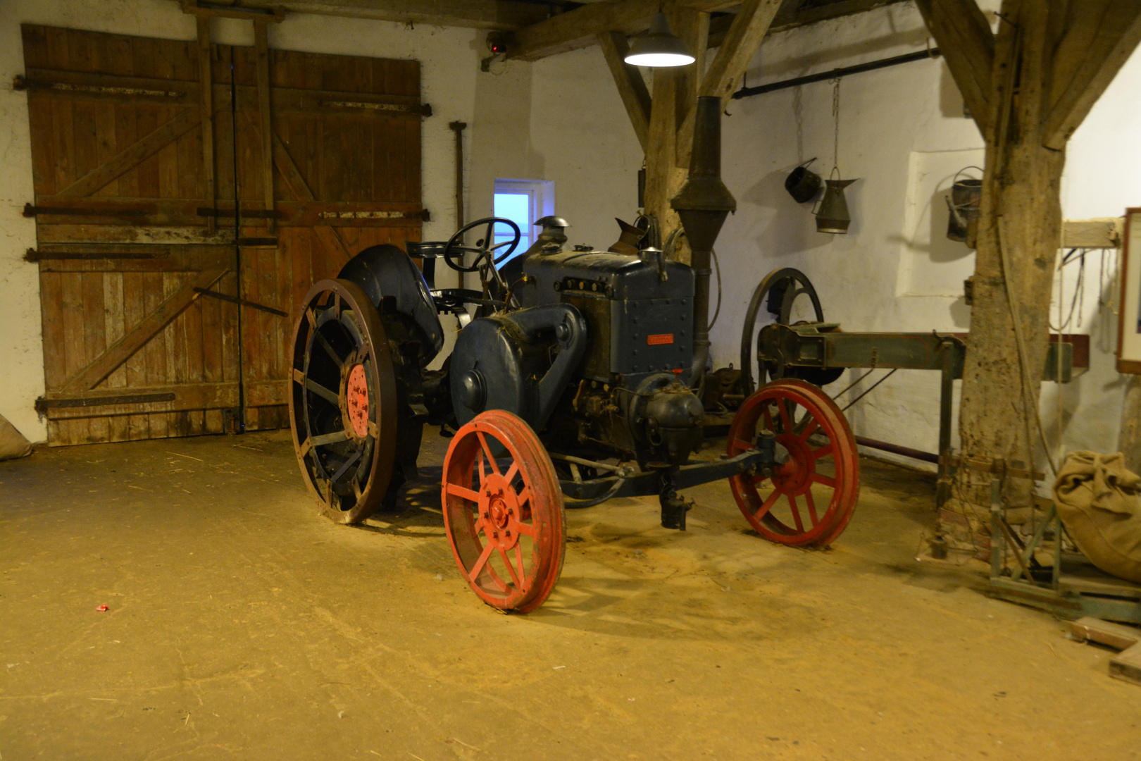 Der Rote Haubarg ist ein historischer Bauernhof - Das Museum