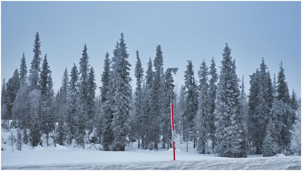 Der rote Pfahl Foto & Bild world, schweden, natur Bilder auf