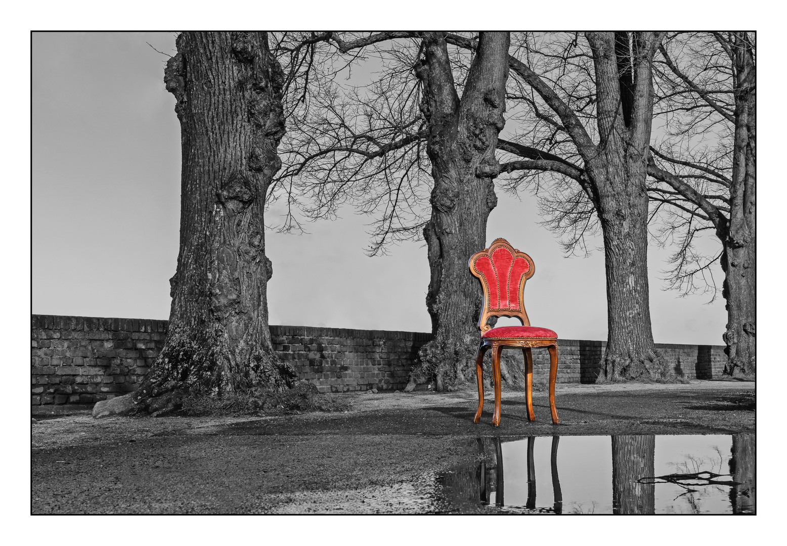 # der rote Stuhl 