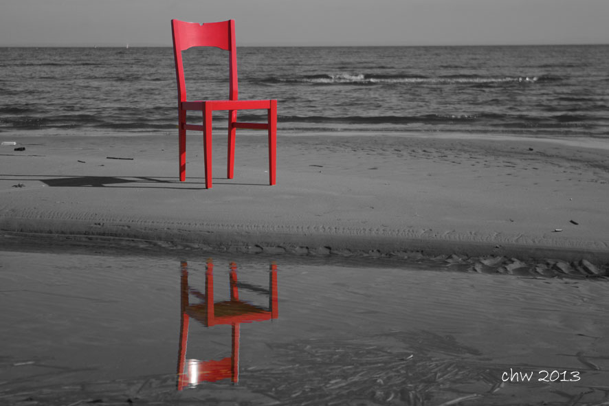 Der rote Stuhl .....