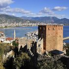 Der Rote Turm ist das Wahrzeichen von Alanya