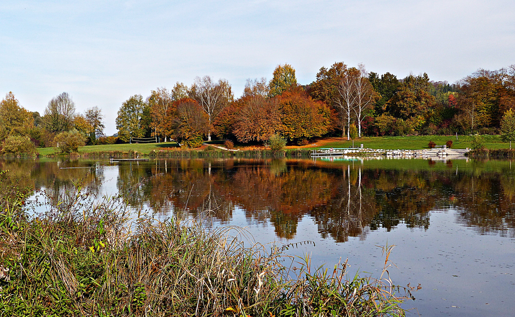 Der Rothsee im Herbst 2