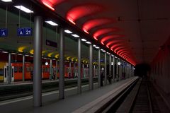 Der Rotlicht-Bahnhof in Bern