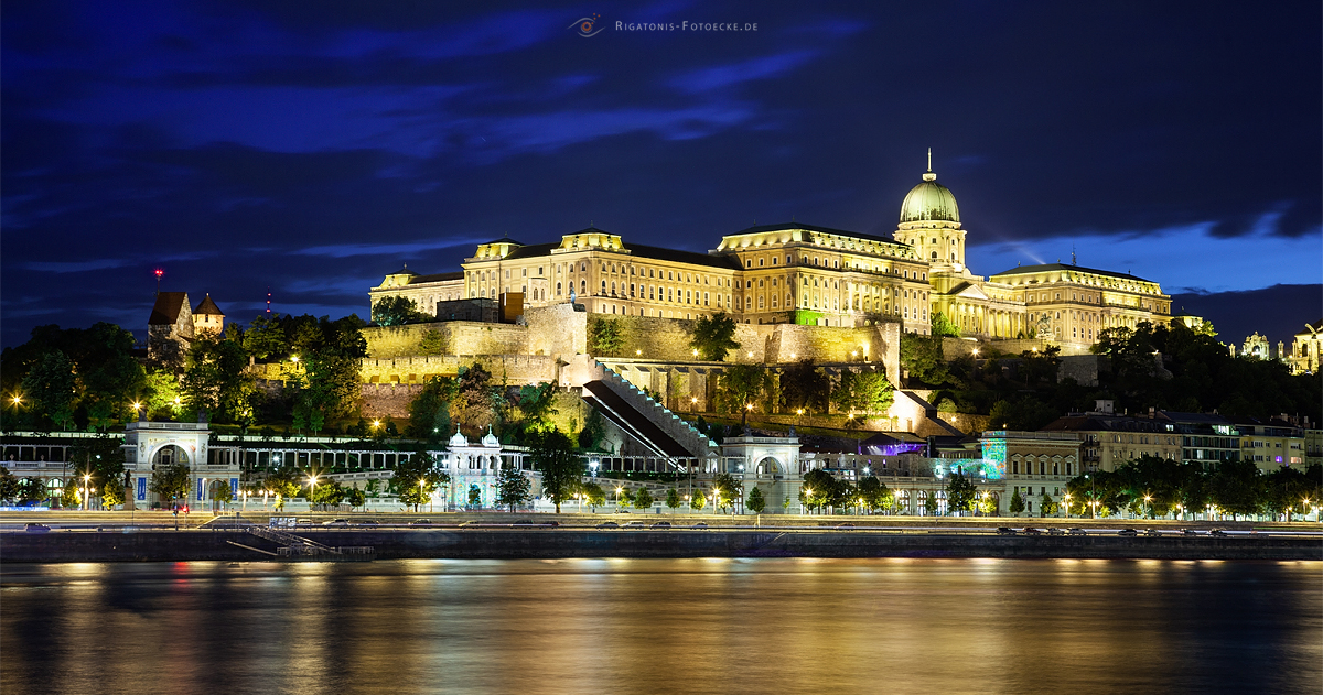 der royale Palast in Budapest