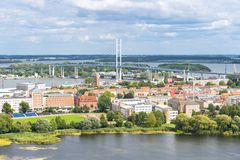 Der Rügendamm-, Rügenbrückenblick Stralsund!