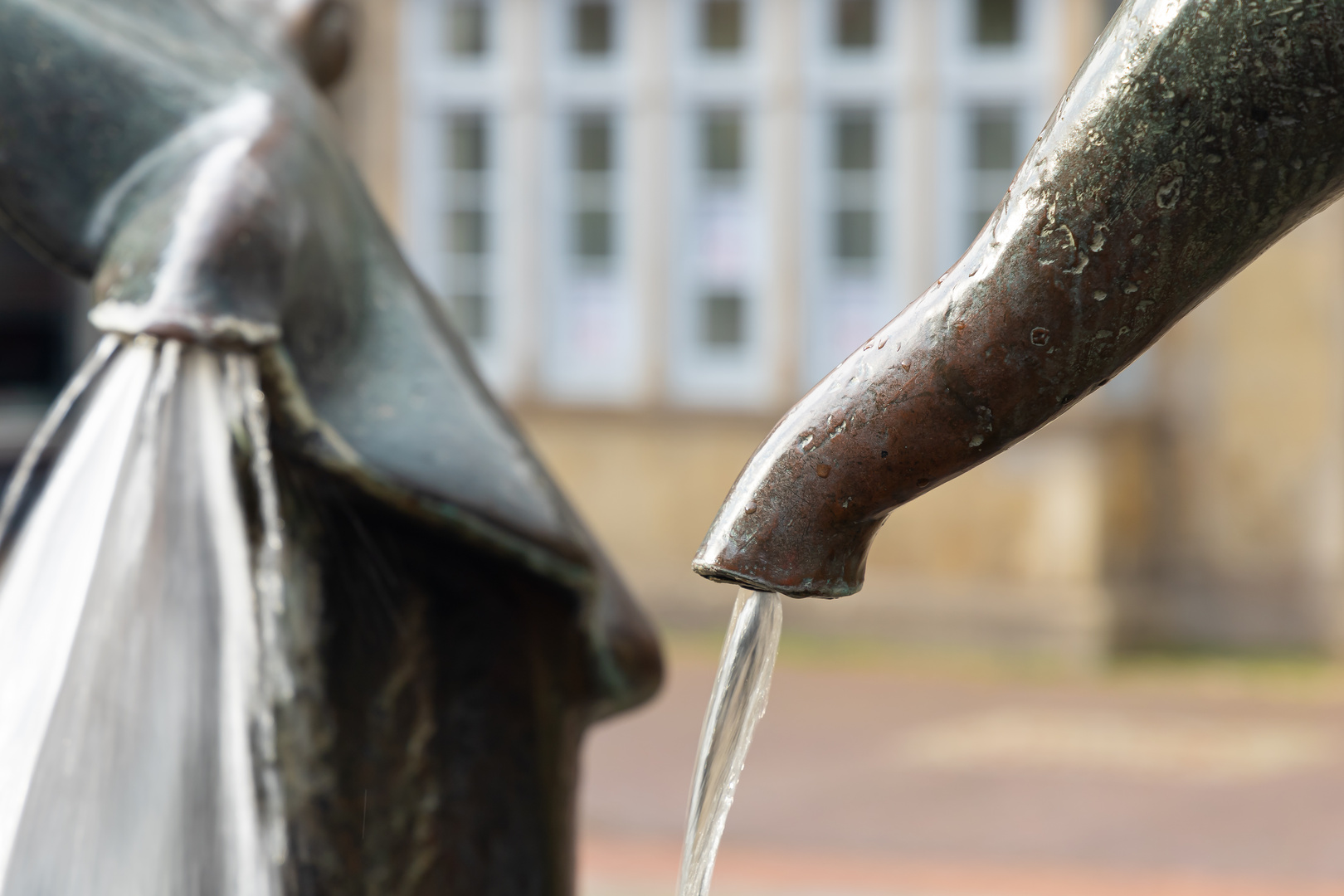 Der Rüsselbrunnen von Stadthagen...