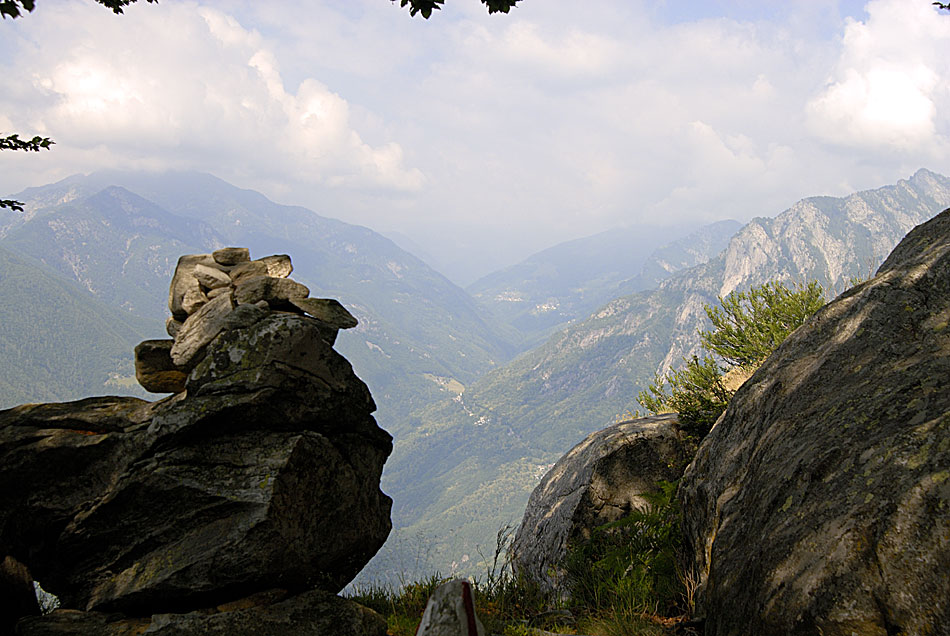 Der Rufer. Blick ins Onsernonetal