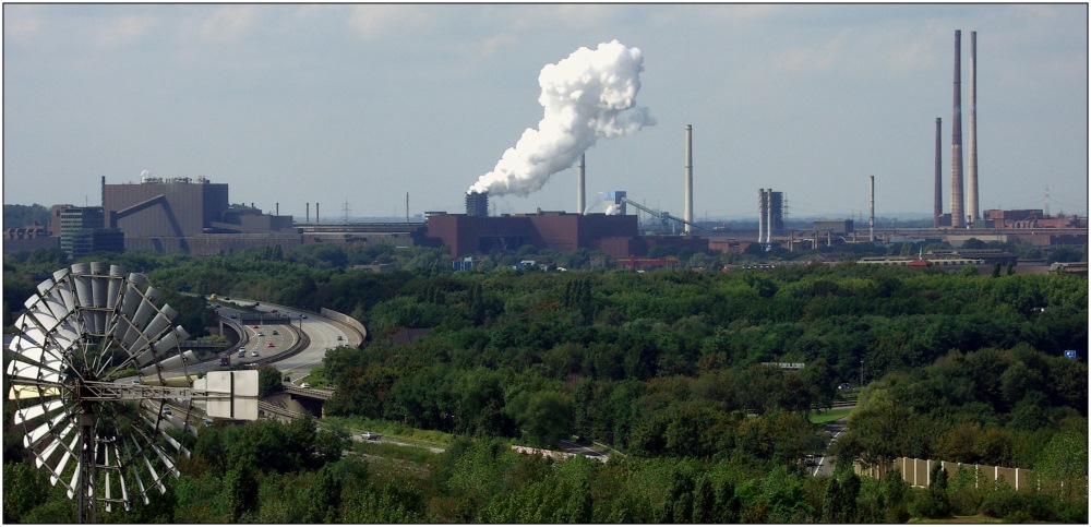 ... der Ruhrpott ist grün ...