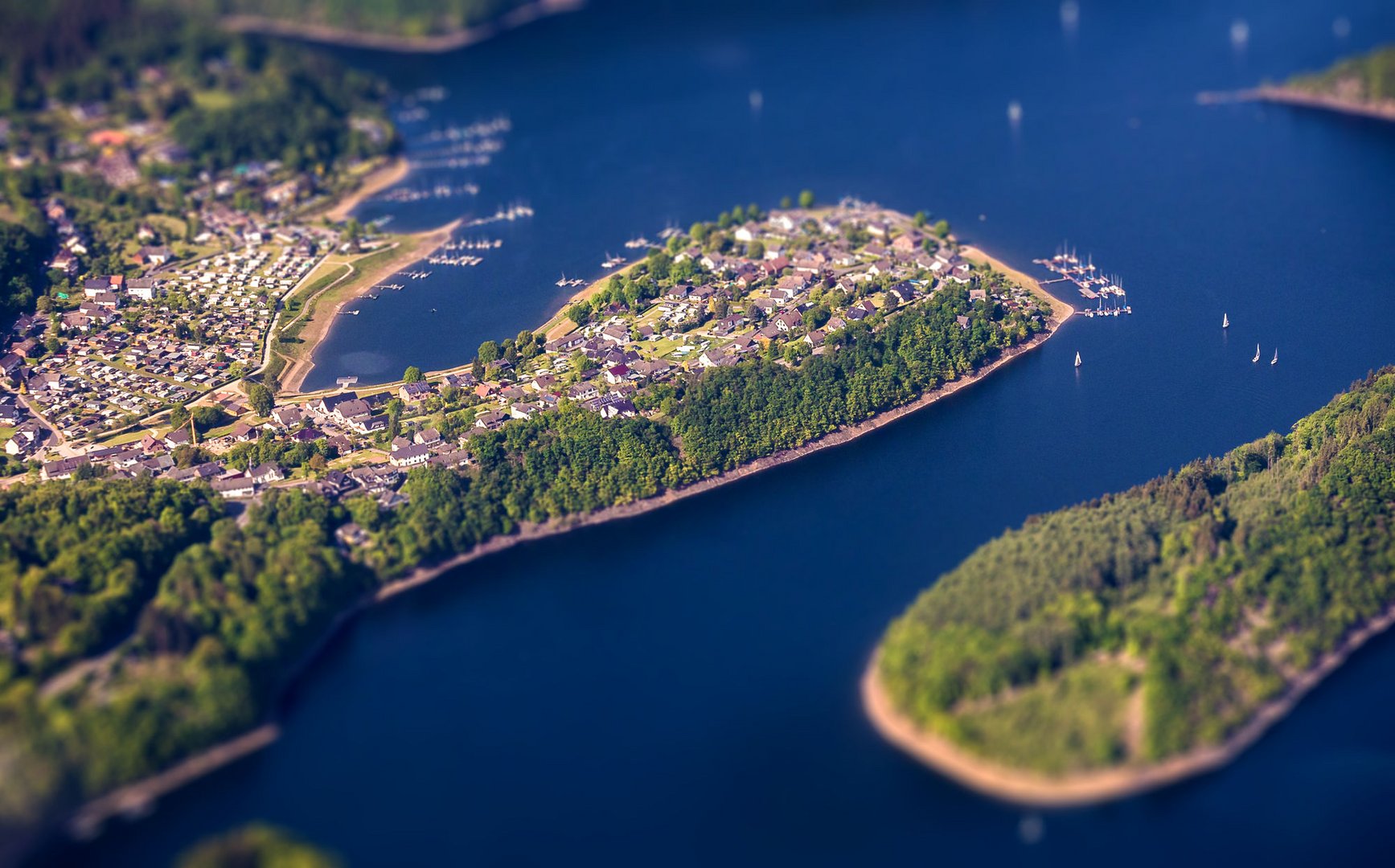 Der Rursee für daheim