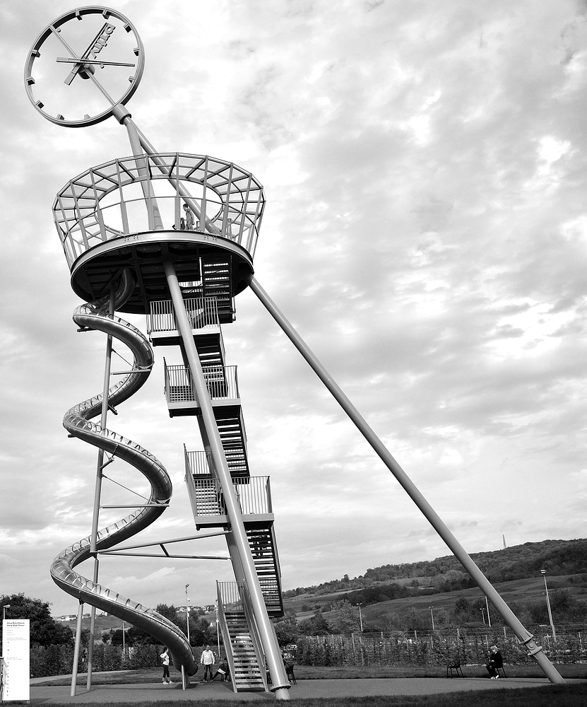 Der Rutschturm in Wei am Rhein