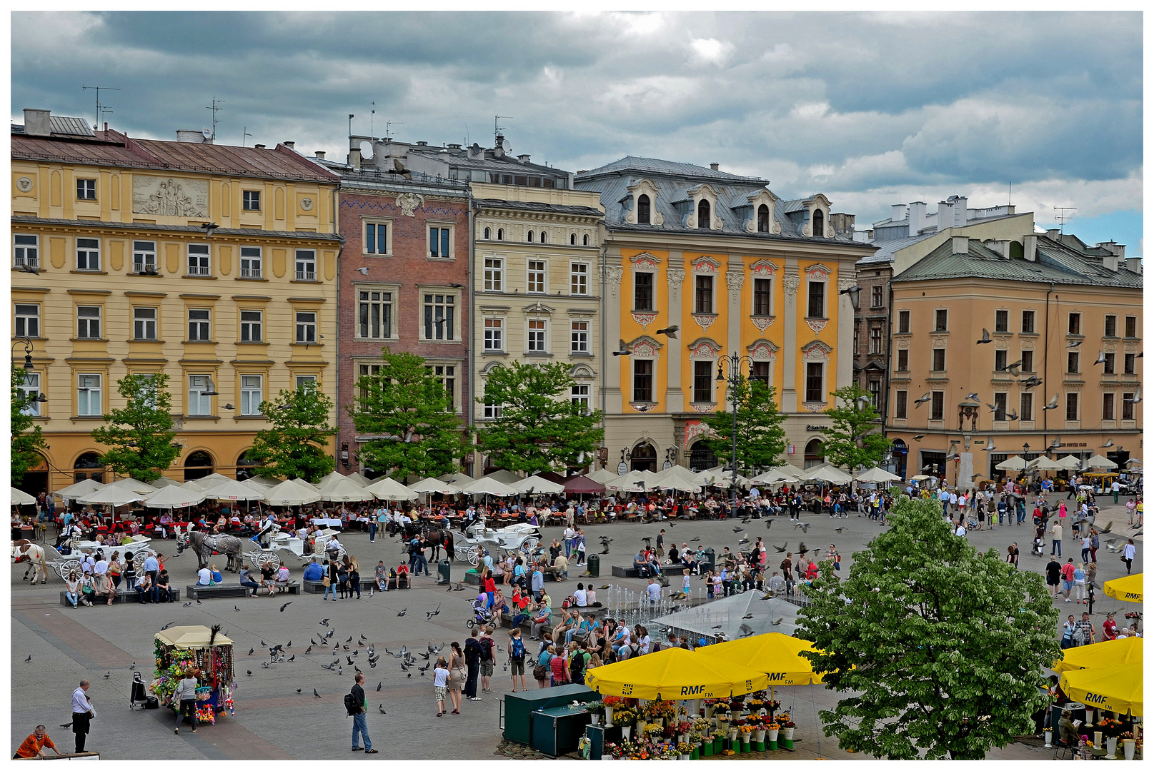 Der Rynek von oben