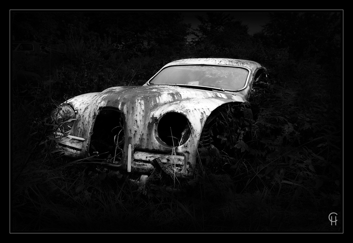 Der Saab ist tot - Bastnas Car Cemetery