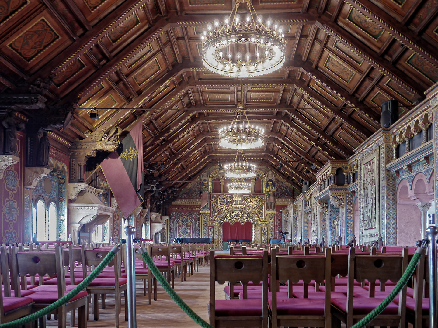 Der Sängersaal auf der Wartburg