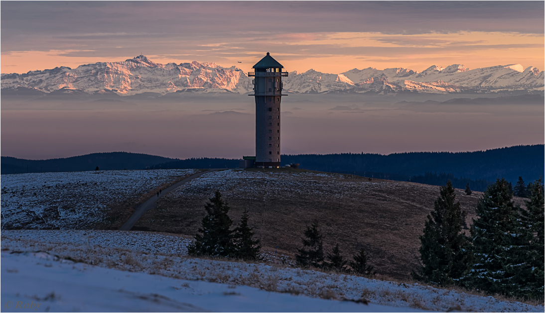 Der Säntis...