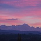 Der Säntis im Abendlicht