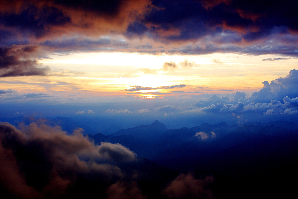 der SÄULING - von der Zugspitze