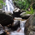 der Sairung-Wasserfall