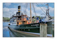 - der Salondampfer Alexandra -