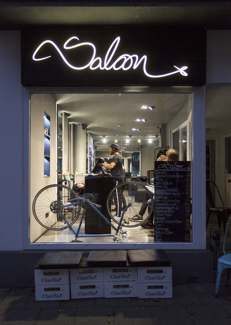 Der Saloon in der Rüttenscheider Straße, Essen