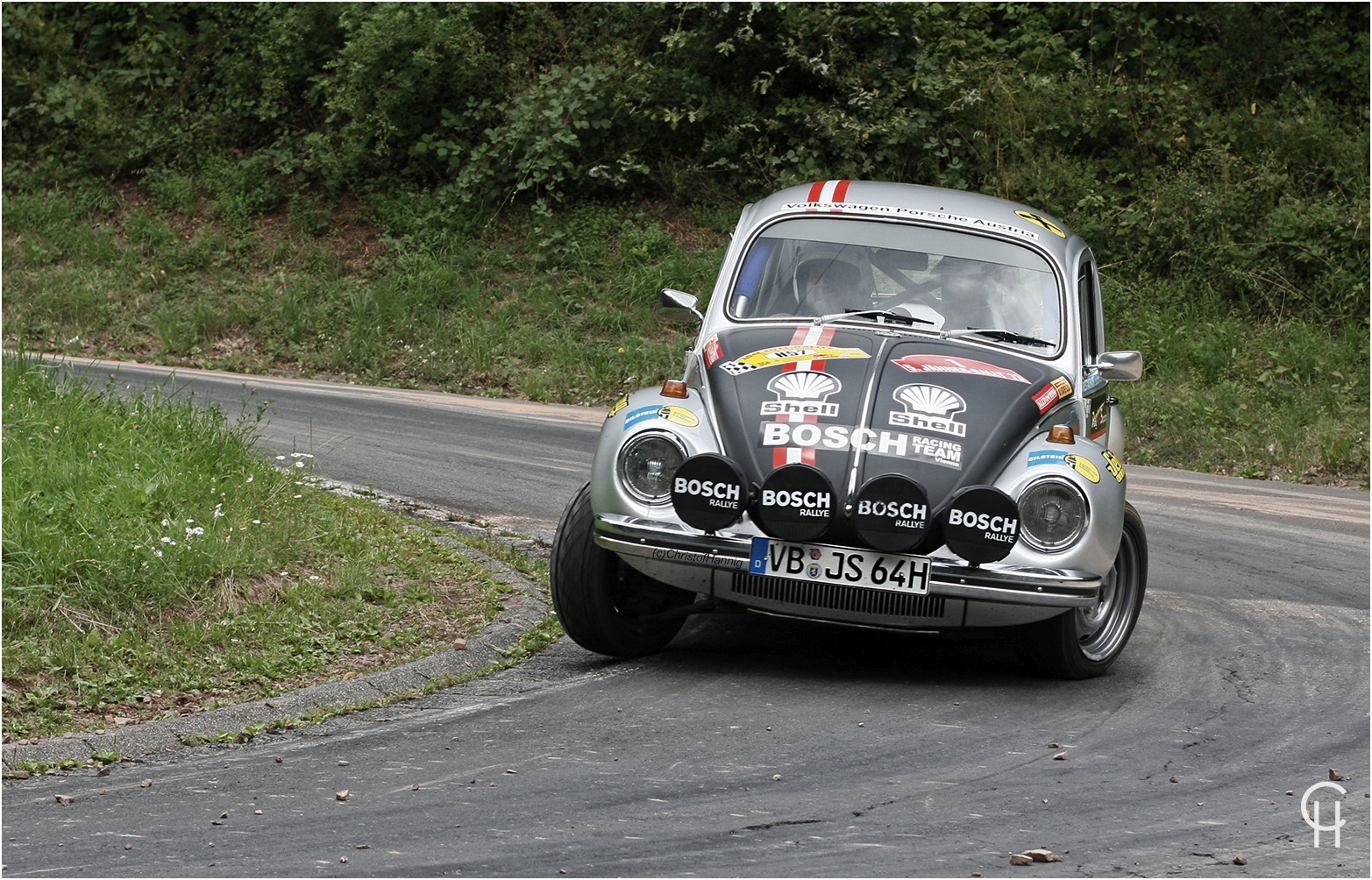 Der Salzburg Käfer von Volkswagen Porsche Austria beim Eifel Rallye Festival