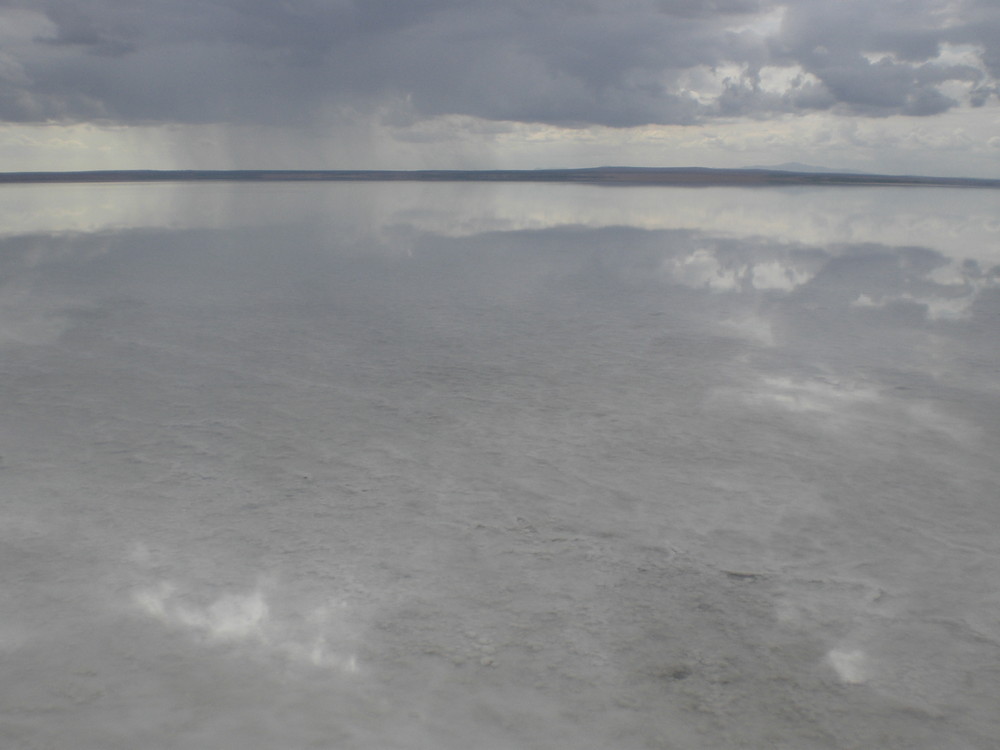 Der Salzsee in der Türkei