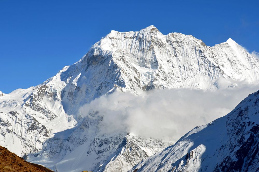 Der Samdo Ri (6335 m) nördlich von Dharamsala