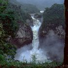 Der San-Rafael-Wasserfall in Ecuador 