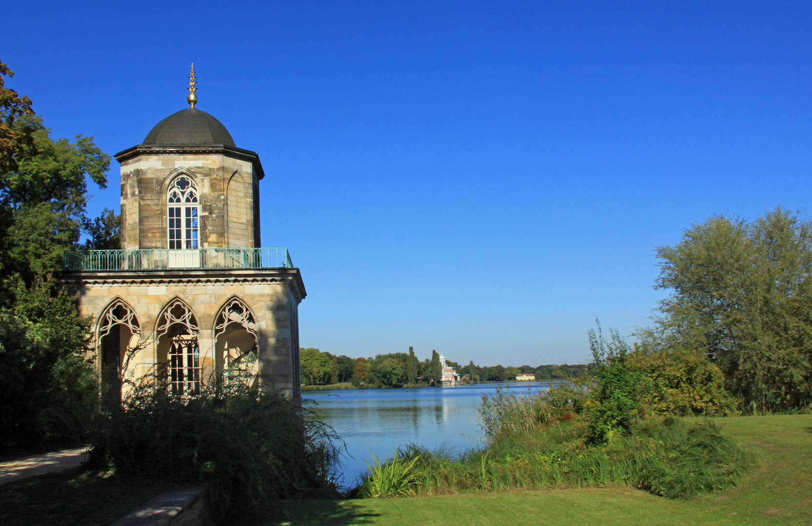 Der Sandstein-Pavillon