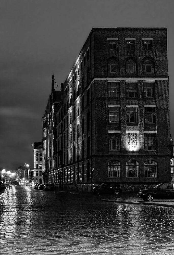 Der Sandthorquaihof Block H , Hamburg Speicherstadt