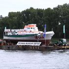 Der SAR Seenotrettungskreuzer auf dem Weg ins Technikmuseum Speyer