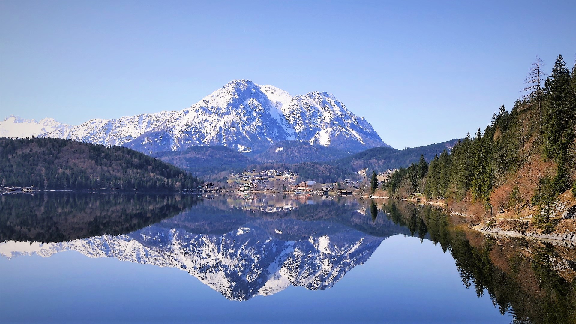 Der Sarstein, ein Spiegelbild 