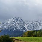 Der Sarstein war Mitte Oktober schon verschneit