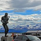 der Saxaphonspieler in Molde