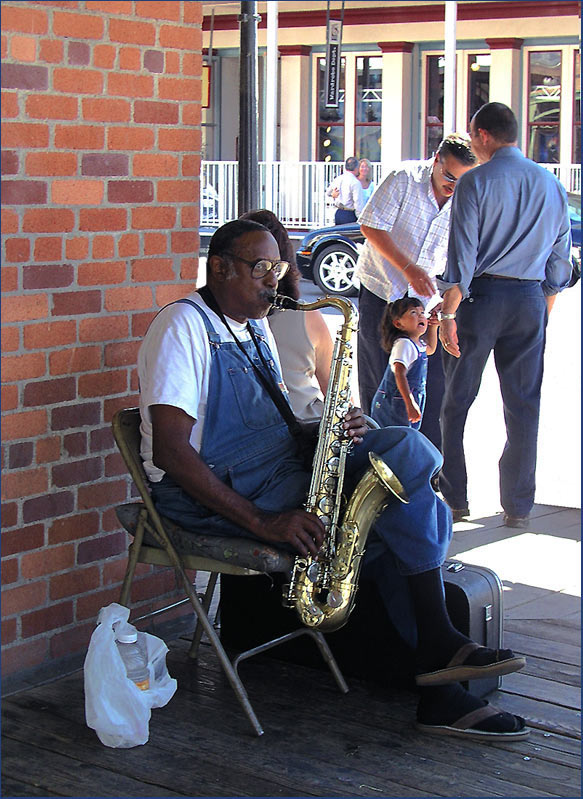 ...der Saxophonspieler