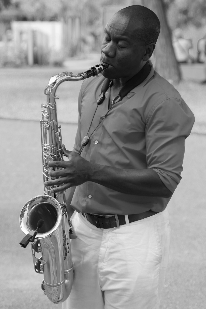 Der Saxophonspieler